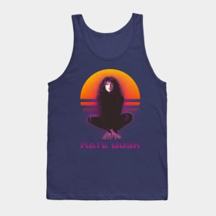 Vintage Retrowave Kate Bush Fanart Design Tank Top